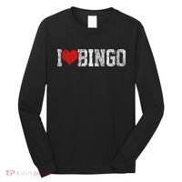 Bingo Bingo Player Gift Long Sleeve Shirt thumb 0