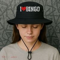Bingo Bingo Player Gift Bucket Hat thumb 3