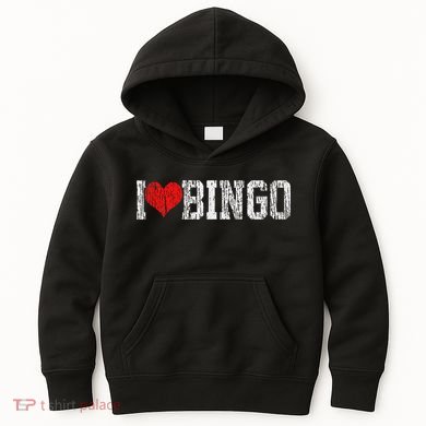 Bingo Bingo Player Gift Kids Hoodie
