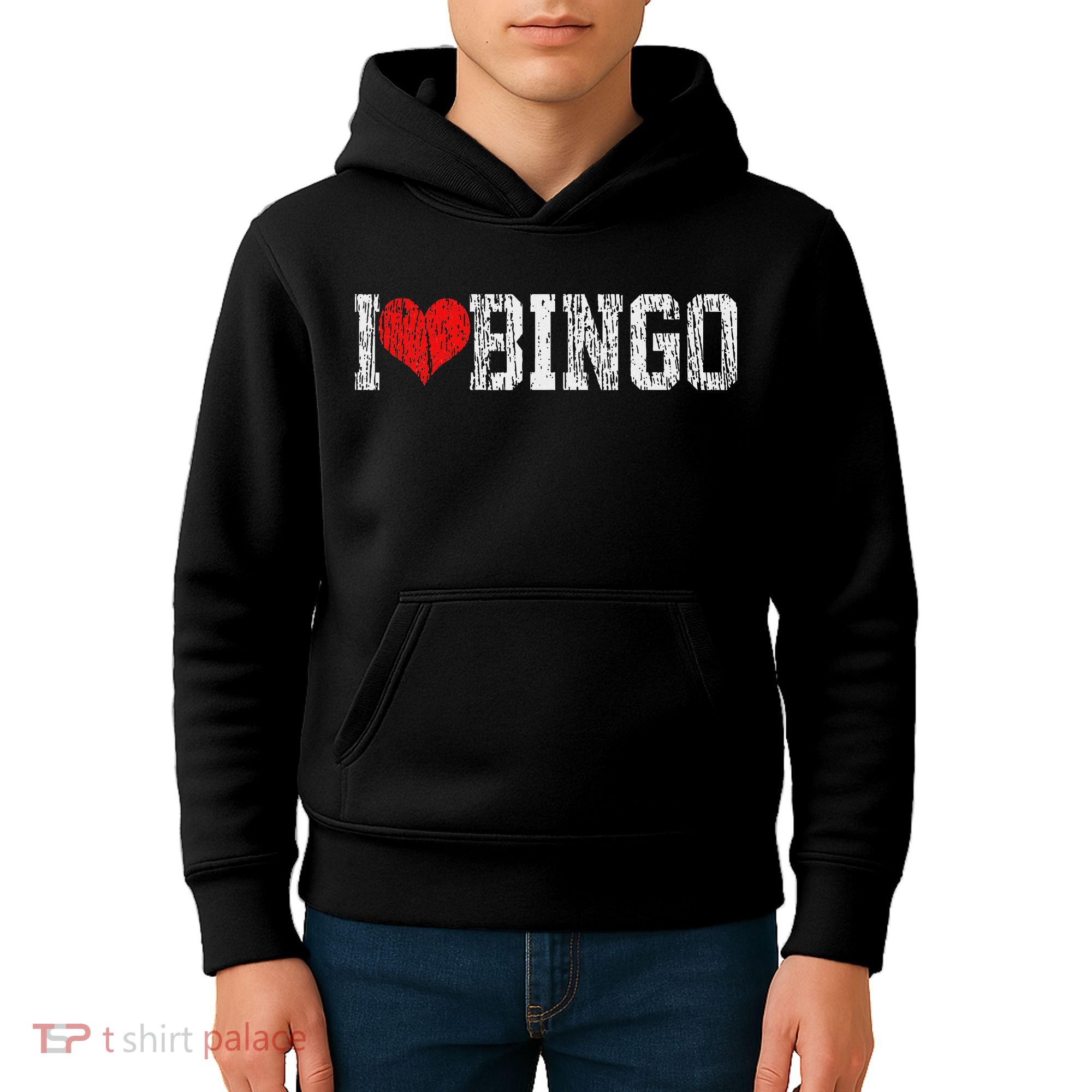 Bingo Bingo Player Gift Kids Hoodie