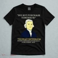 Big Boy Purchase Tomorrow History Teacher Thomas Jefferson T-Shirt thumb 5