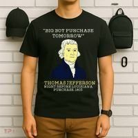 Big Boy Purchase Tomorrow History Teacher Thomas Jefferson T-Shirt thumb 6