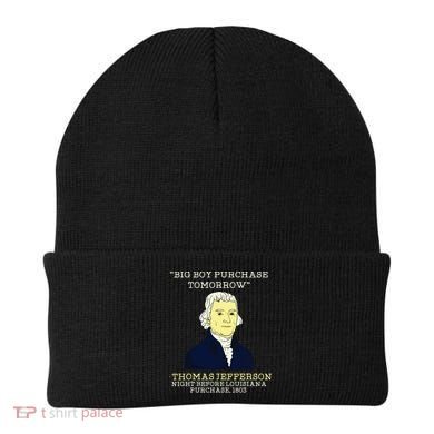 Big Boy Purchase Tomorrow History Teacher Thomas Jefferson Beanie