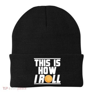 Bocce Ball Player This Is How I Roll Gift Beanie