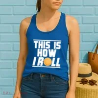 Bocce Ball Player This Is How I Roll Gift Women's Tank Top thumb 2