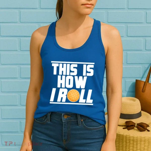 Bocce Ball Player This Is How I Roll Gift Women's Tank Top