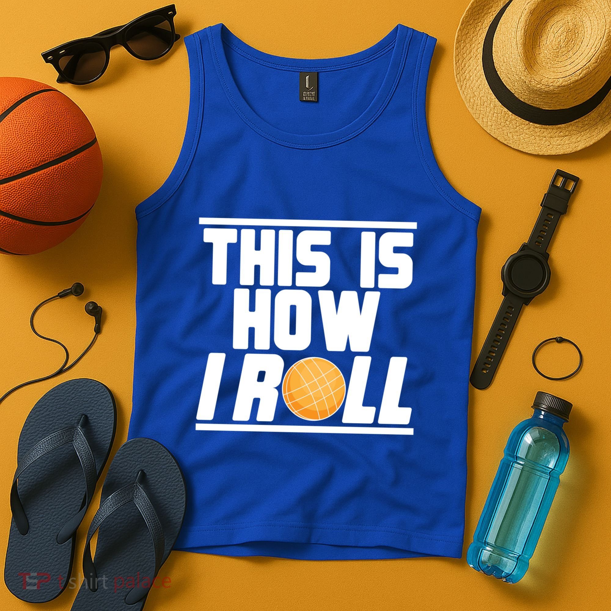 Bocce Ball Player This Is How I Roll Gift Tank Top