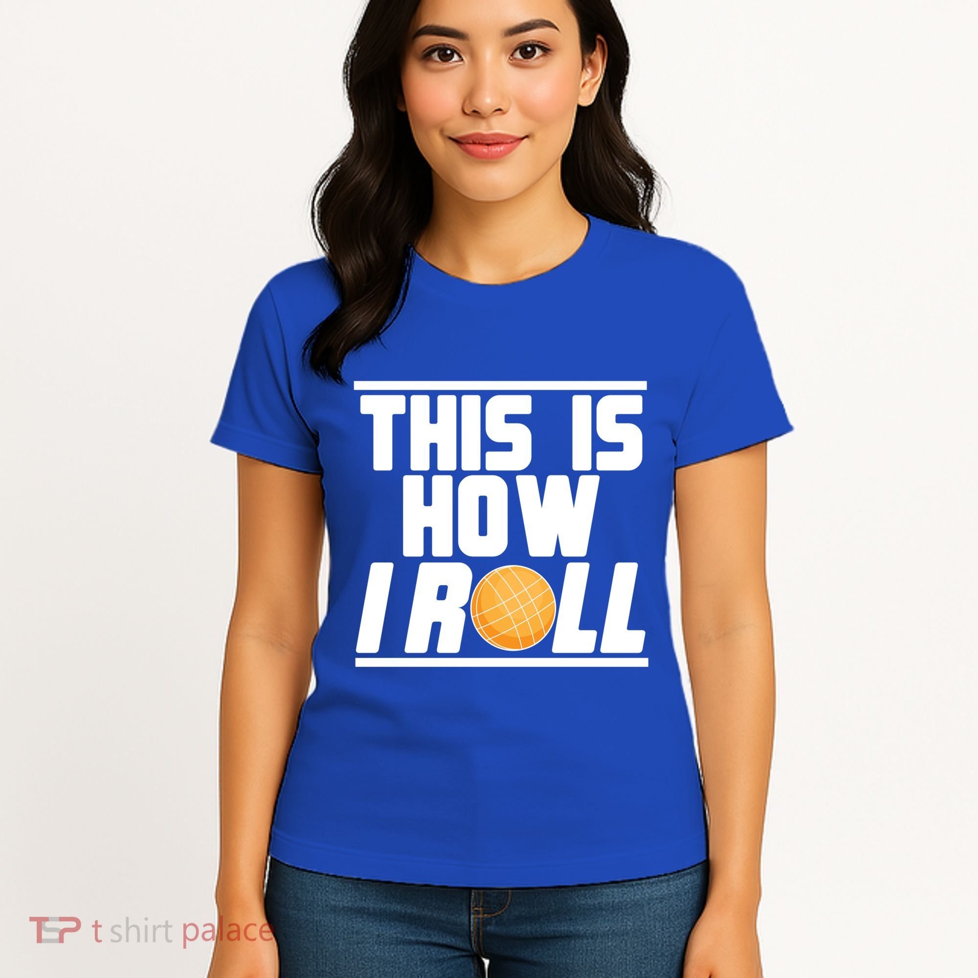 Bocce Ball Player This Is How I Roll Gift Women's T-Shirt