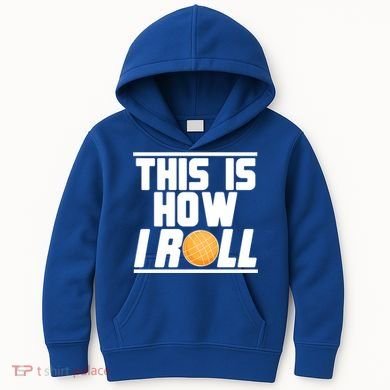 Bocce Ball Player This Is How I Roll Gift Kids Hoodie