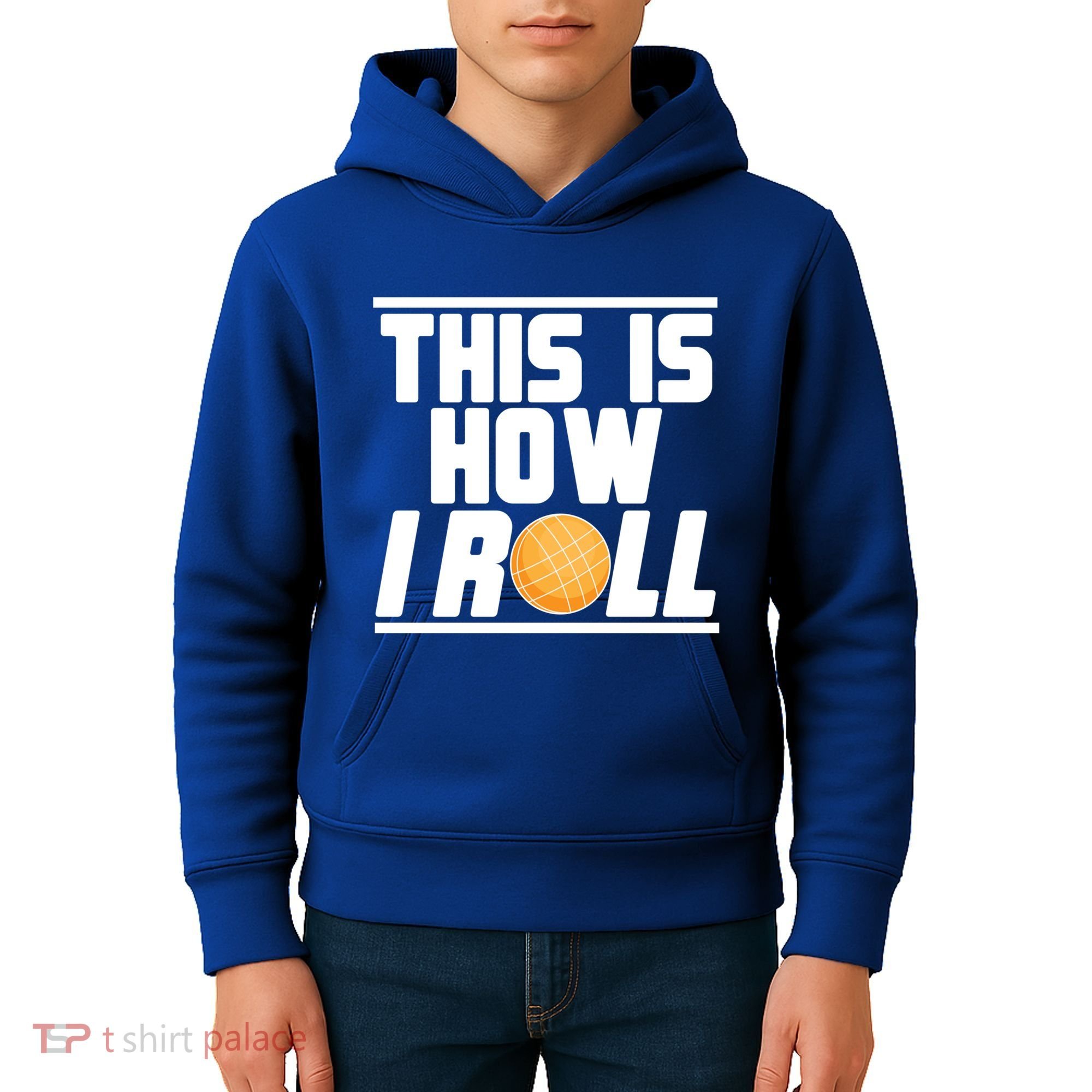 Bocce Ball Player This Is How I Roll Gift Kids Hoodie