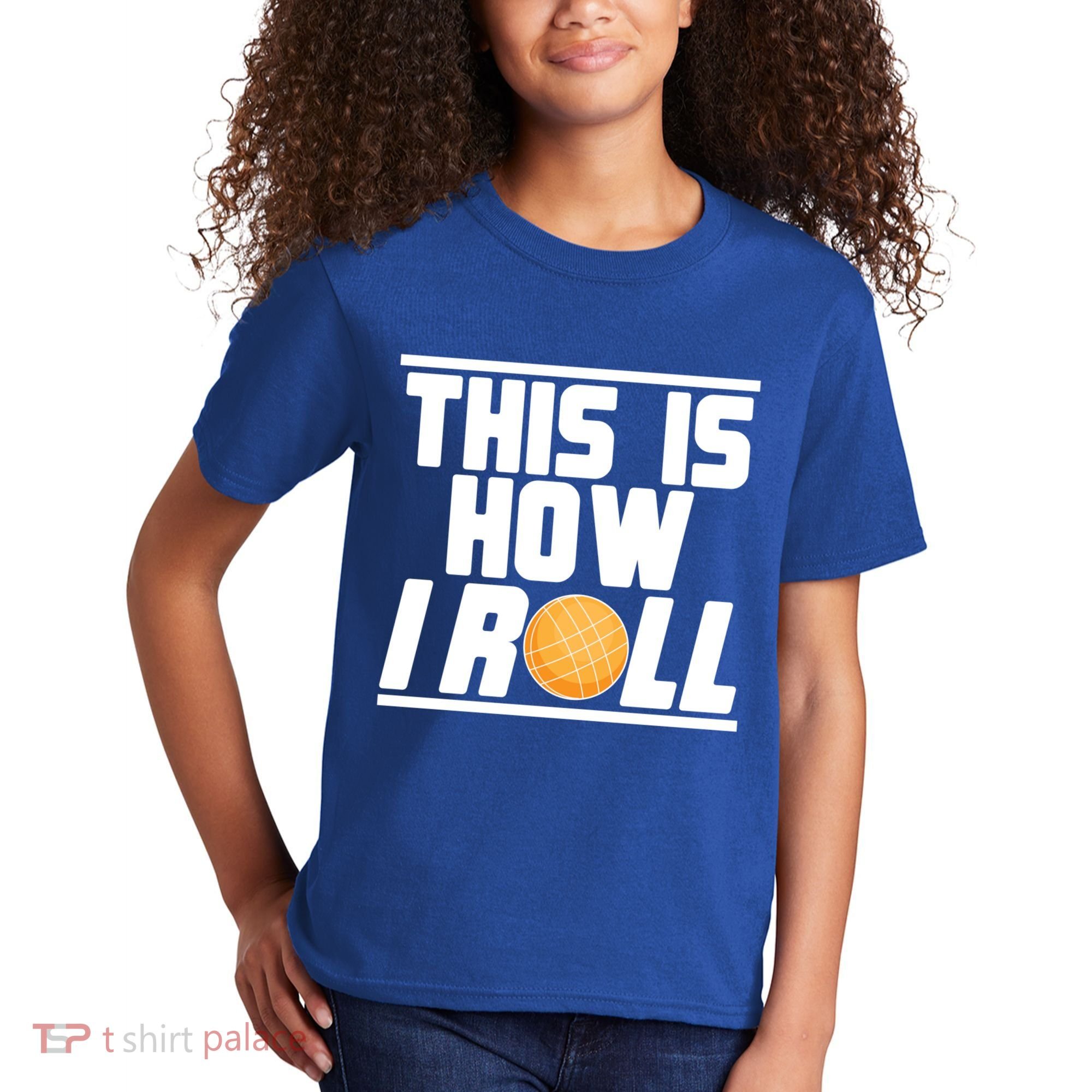 Bocce Ball Player This Is How I Roll Gift Kids T-Shirt