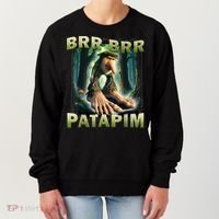 Brr Brr Patapim Funny Italian Meme Brainrot Humor Gen Z  Women's Sweatshirt thumb 0