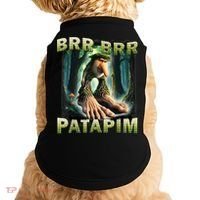 Brr Brr Patapim Funny Italian Meme Brainrot Humor Gen Z  Doggie Tank thumb 0
