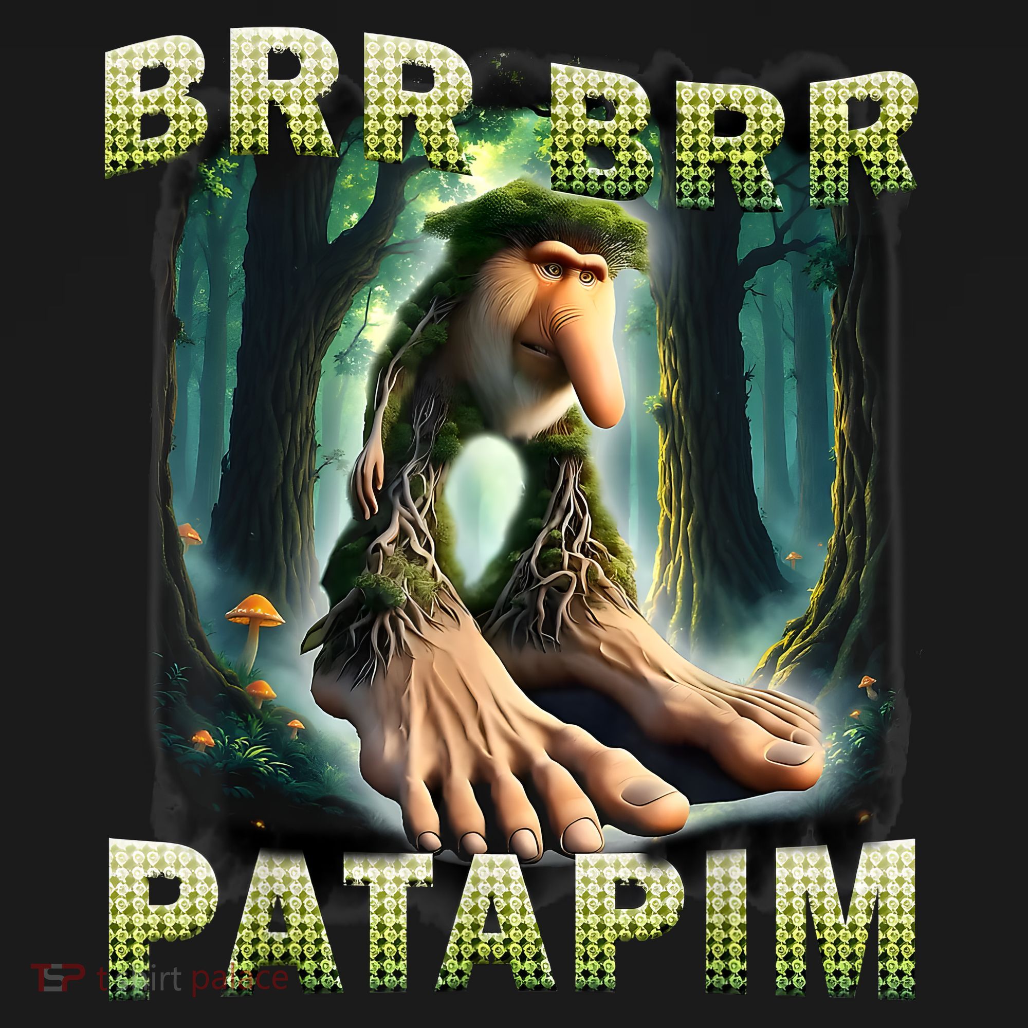 Brr Brr Patapim Funny Italian Meme Brainrot Humor Gen Z  Sweatshirt