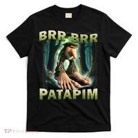 Brr Brr Patapim Funny Italian Meme Brainrot Humor Gen Z  T-Shirt thumb 0