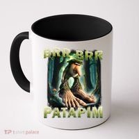 Brr Brr Patapim Funny Italian Meme Brainrot Humor Gen Z  Coffee Mug thumb 0