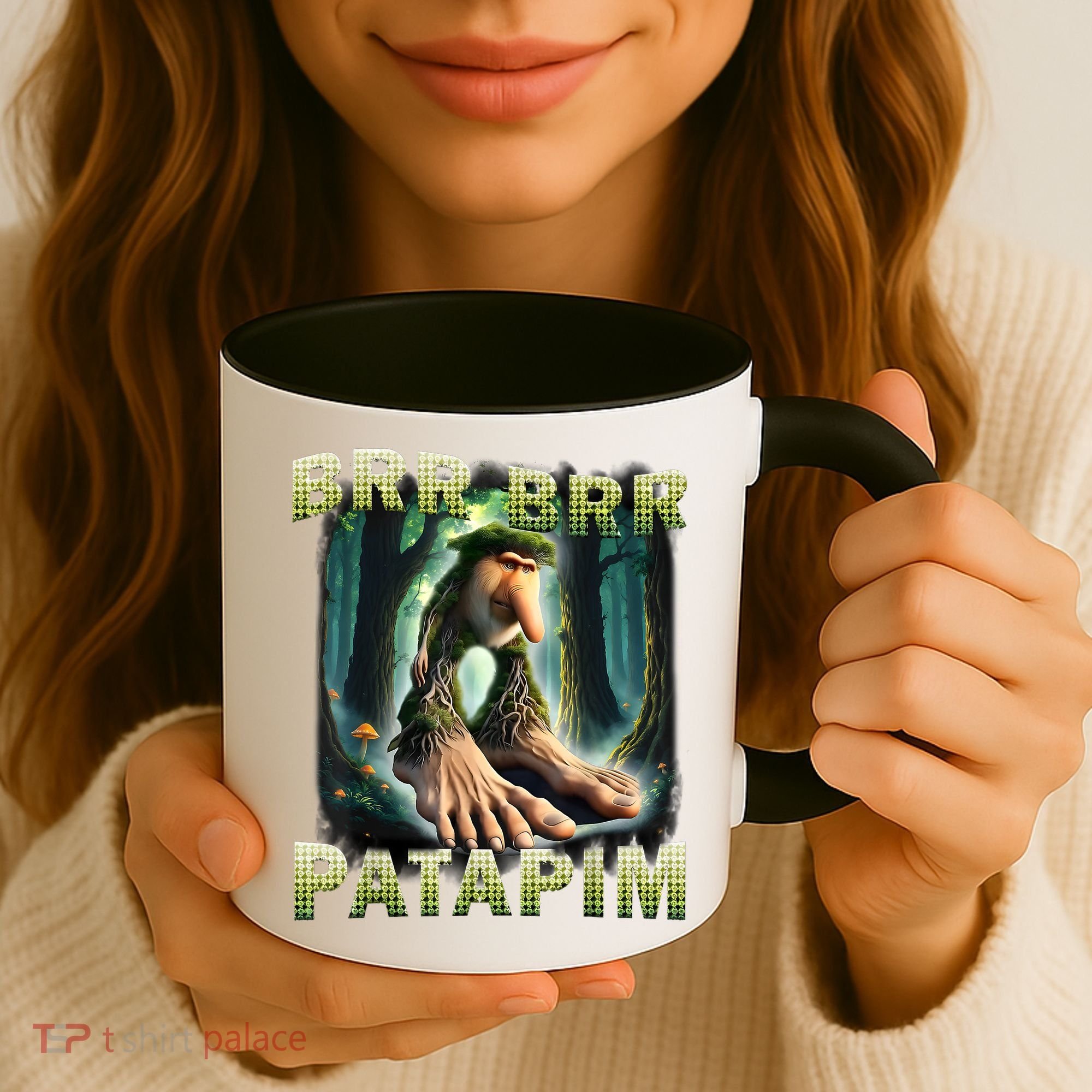 Brr Brr Patapim Funny Italian Meme Brainrot Humor Gen Z  Coffee Mug