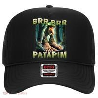 Brr Brr Patapim Funny Italian Meme Brainrot Humor Gen Z  Hat thumb 0