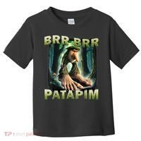 Brr Brr Patapim Funny Italian Meme Brainrot Humor Gen Z  Toddler T-Shirt thumb 0