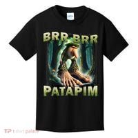 Brr Brr Patapim Funny Italian Meme Brainrot Humor Gen Z  Kids T-Shirt thumb 0