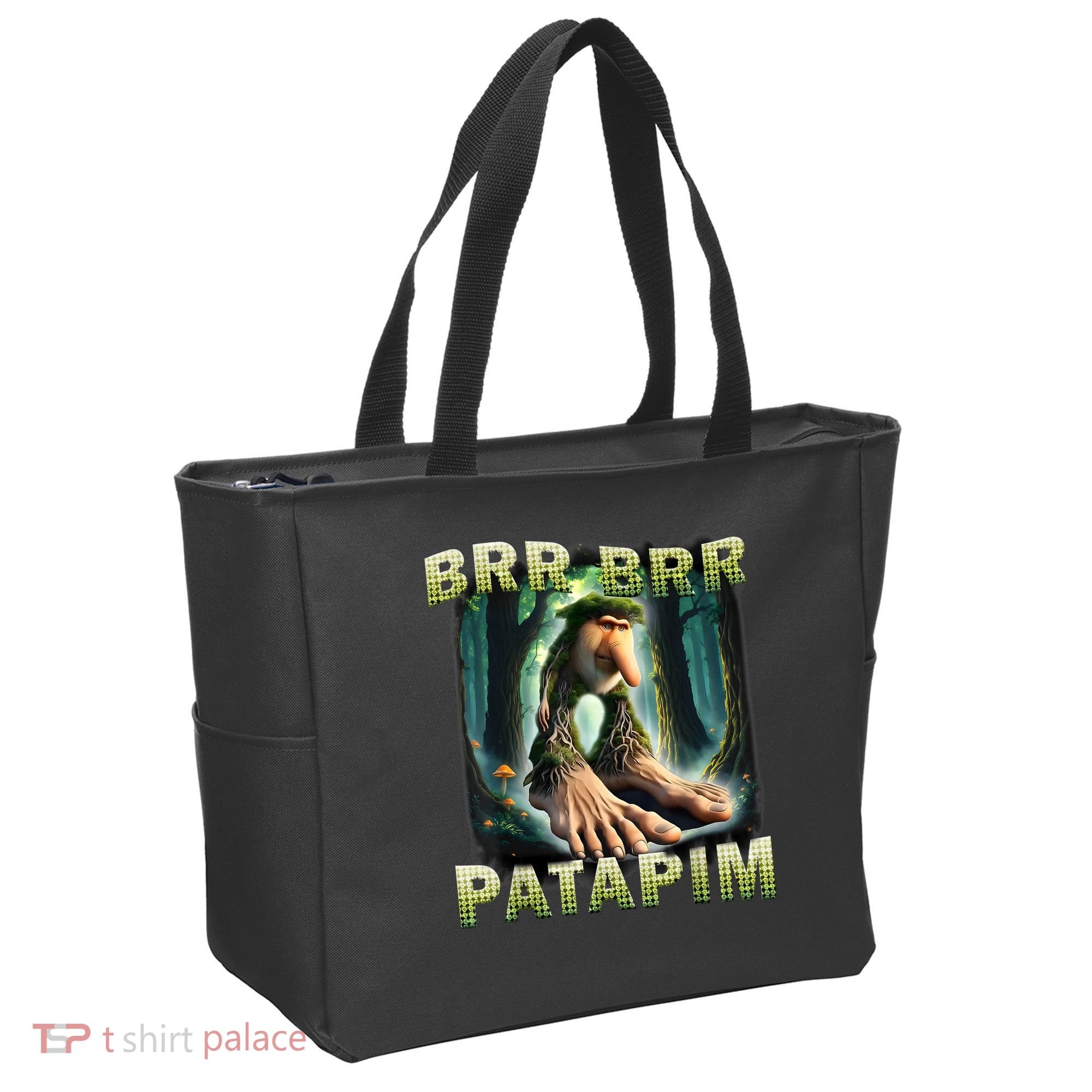 Brr Brr Patapim Funny Italian Meme Brainrot Humor Gen Z  Tote Bag