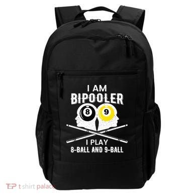 Bipolar Bipooler Pool Player Pool Billiards Gift 8 Ball 9 Meaningful Gift Backpack