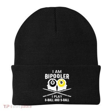 Bipolar Bipooler Pool Player Pool Billiards Gift 8 Ball 9 Meaningful Gift Beanie