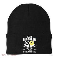 Bipolar Bipooler Pool Player Pool Billiards Gift 8 Ball 9 Meaningful Gift Beanie thumb 0