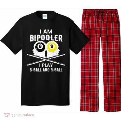Bipolar Bipooler Pool Player Pool Billiards Gift 8 Ball 9 Meaningful Gift Pajama Set