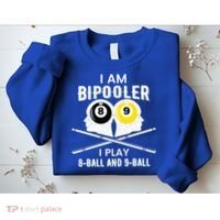 Bipolar Bipooler Pool Player Pool Billiards Gift 8 Ball 9 Meaningful Gift Sweatshirt thumb 2