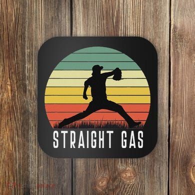 Baseball Batter Pitcher Pitching Closer Relief Strikeout K Coaster