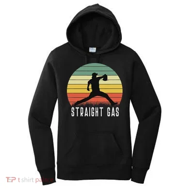 Baseball Batter Pitcher Pitching Closer Relief Strikeout K Women's Hoodie