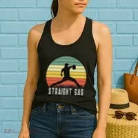 Baseball Batter Pitcher Pitching Closer Relief Strikeout K Women's Tank Top thumb 2