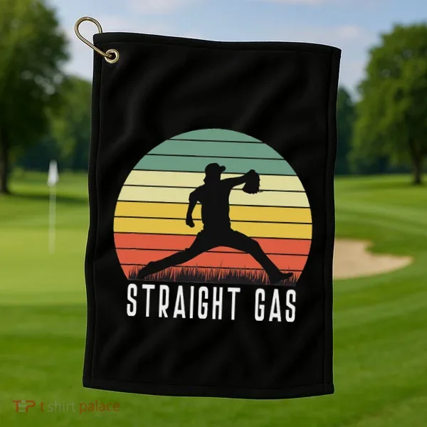 Baseball Batter Pitcher Pitching Closer Relief Strikeout K Golf Towel