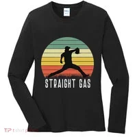 Baseball Batter Pitcher Pitching Closer Relief Strikeout K Women's Long Sleeve Shirt thumb 0