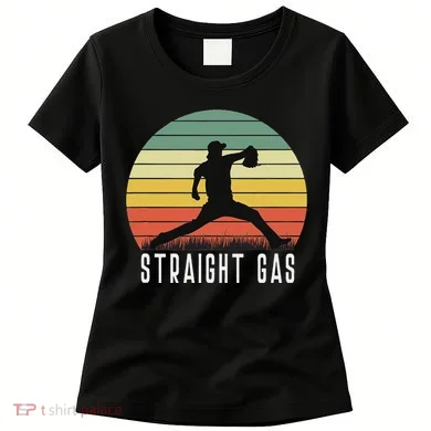 Baseball Batter Pitcher Pitching Closer Relief Strikeout K Women's T-Shirt