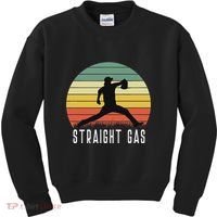 Baseball Batter Pitcher Pitching Closer Relief Strikeout K Kids Sweatshirt thumb 0