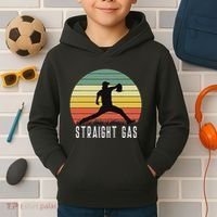 Baseball Batter Pitcher Pitching Closer Relief Strikeout K Kids Hoodie thumb 2
