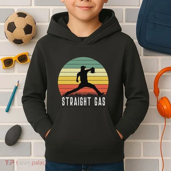 Baseball Batter Pitcher Pitching Closer Relief Strikeout K Kids Hoodie