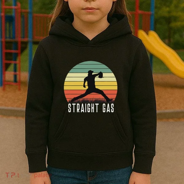 Baseball Batter Pitcher Pitching Closer Relief Strikeout K Kids Hoodie