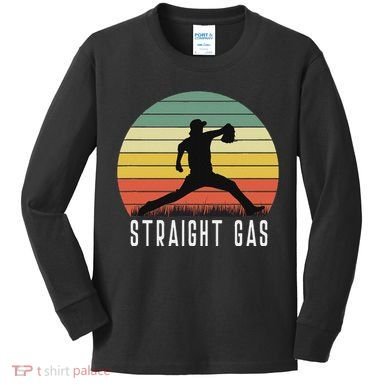 Baseball Batter Pitcher Pitching Closer Relief Strikeout K Kids Long Sleeve Shirt