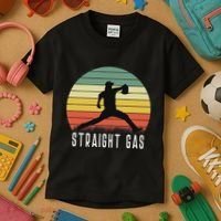 Baseball Batter Pitcher Pitching Closer Relief Strikeout K Kids T-Shirt thumb 3