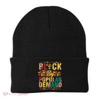 Black By Popular Demand Celebrate Black History Beanie thumb 0