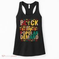 Black By Popular Demand Celebrate Black History Women's Tank Top thumb 0