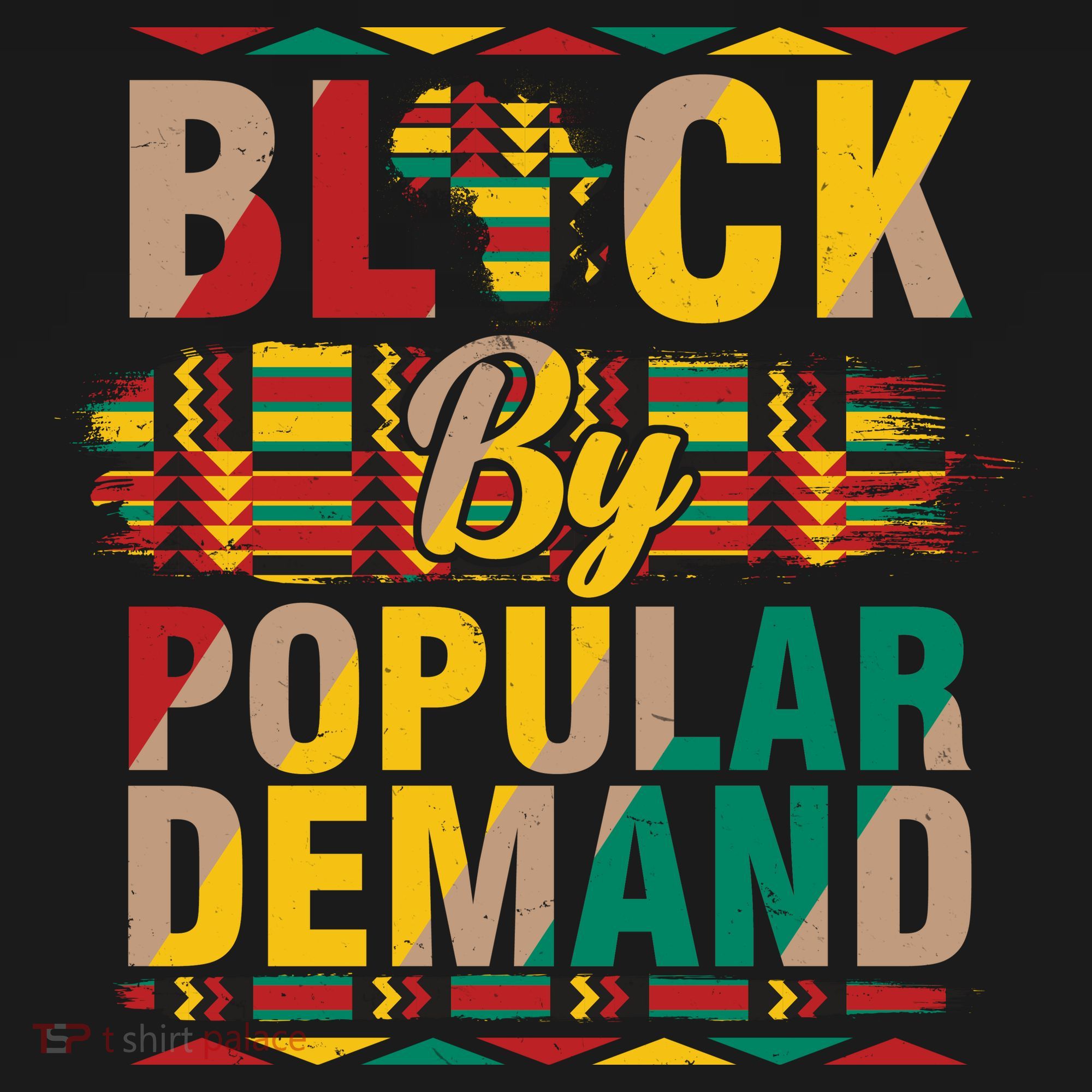 Black By Popular Demand Celebrate Black History Women's Tank Top