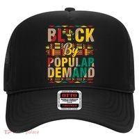 Black By Popular Demand Celebrate Black History Hat thumb 0