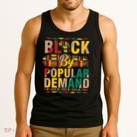 Black By Popular Demand Celebrate Black History Tank Top thumb 3