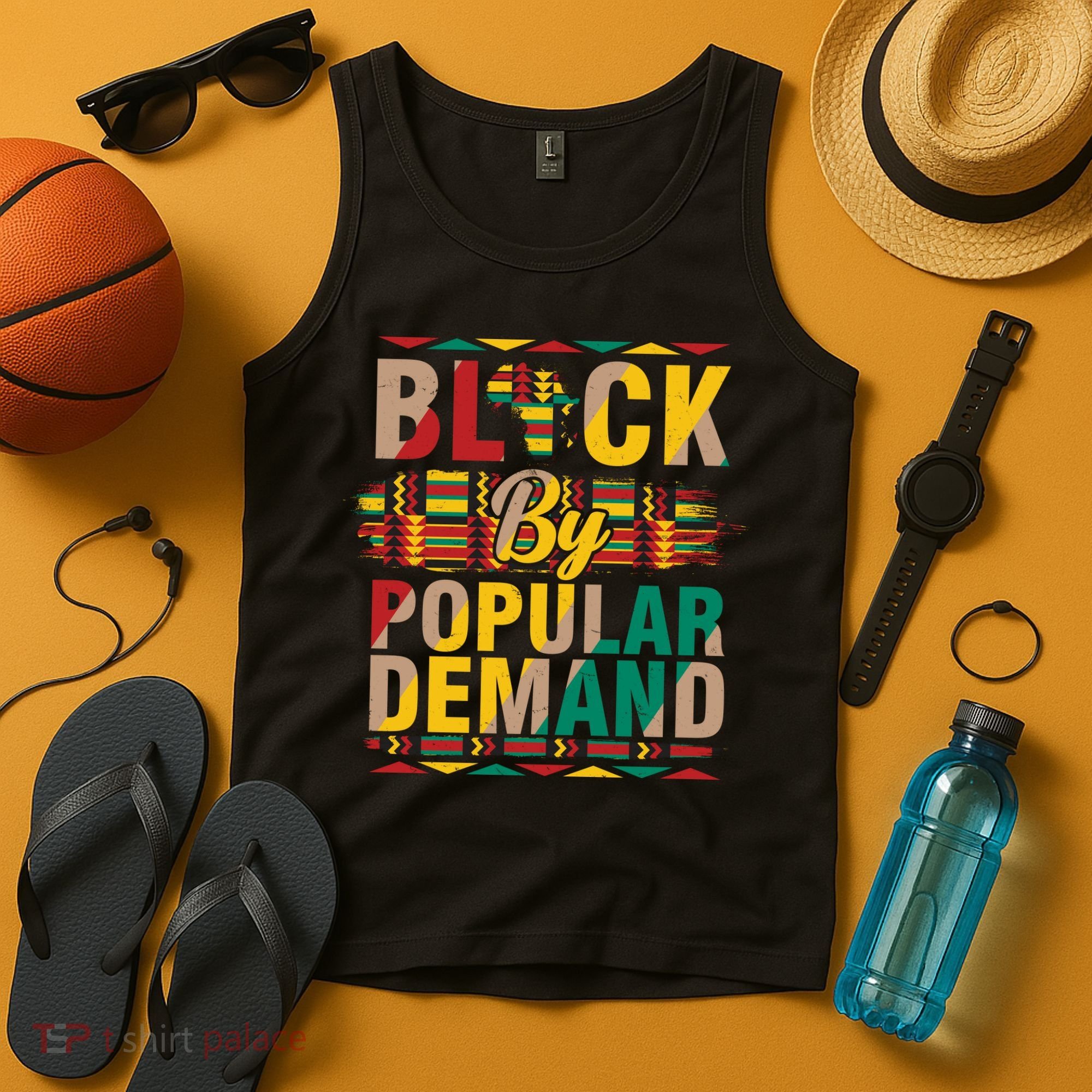 Black By Popular Demand Celebrate Black History Tank Top