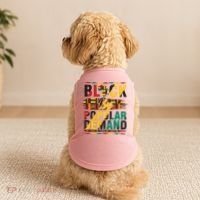 Black By Popular Demand Celebrate Black History Doggie Tank thumb 2