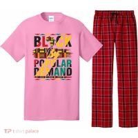 Black By Popular Demand Celebrate Black History Pajama Set thumb 0